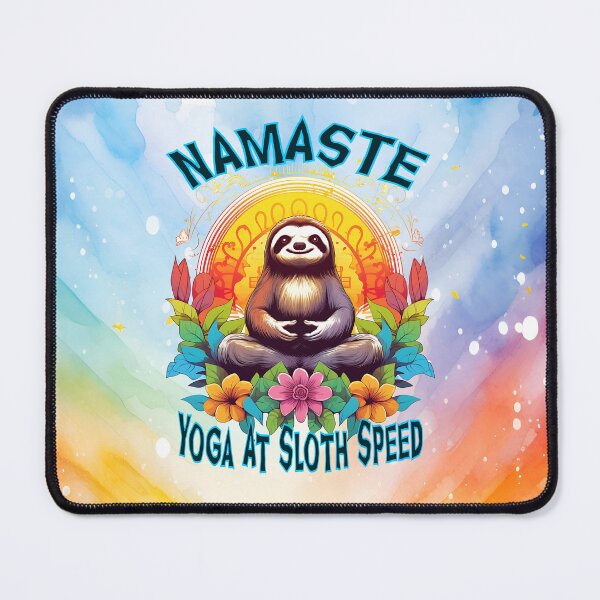 Item preview, Slothful Serenity: Namaste Yoga At Sloth Speed designed and sold by MysticOzzy.