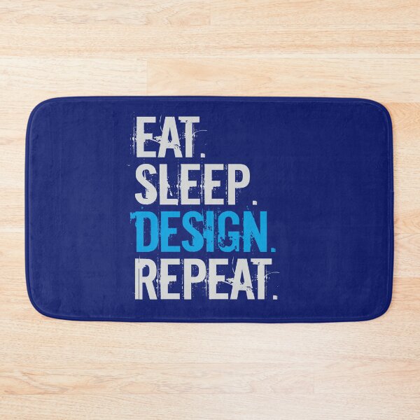 Item preview, Graphic Designer Funny Eat Sleep Design Repeat Graphic Designer designed and sold by alenaz.