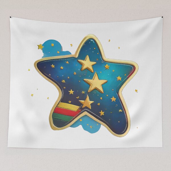 Item preview, Ink-Style Starry Night (845) designed and sold by WASjourney.