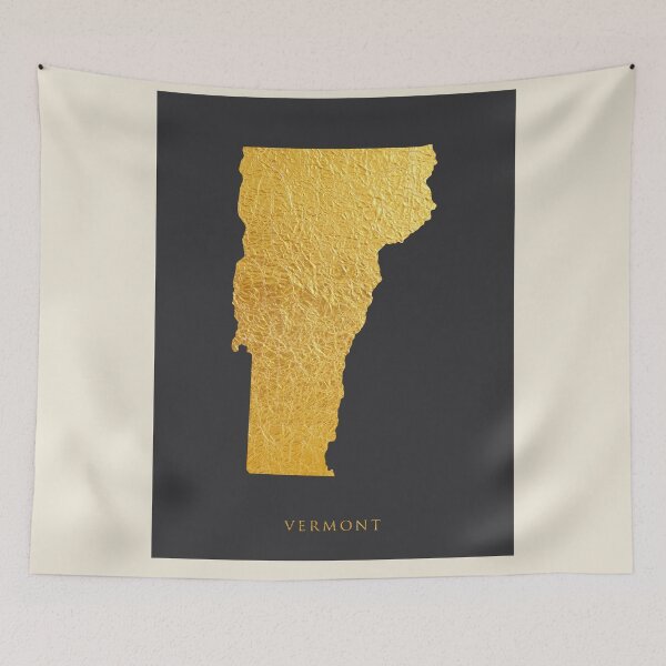 Item preview, Vermont Gold Map designed and sold by ArtPrints.