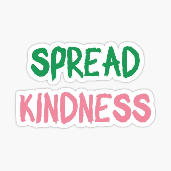 Item preview, spread Kindness: Brush Stroke Design in Full Color!  designed and sold by Dailykindness.