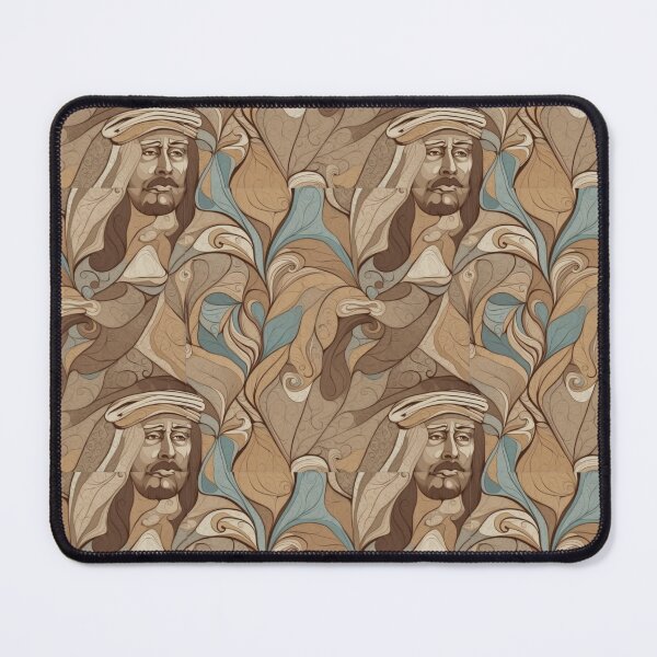 Item preview, Jesus Christ face abstract seamless pattern  designed and sold by nightspeed.