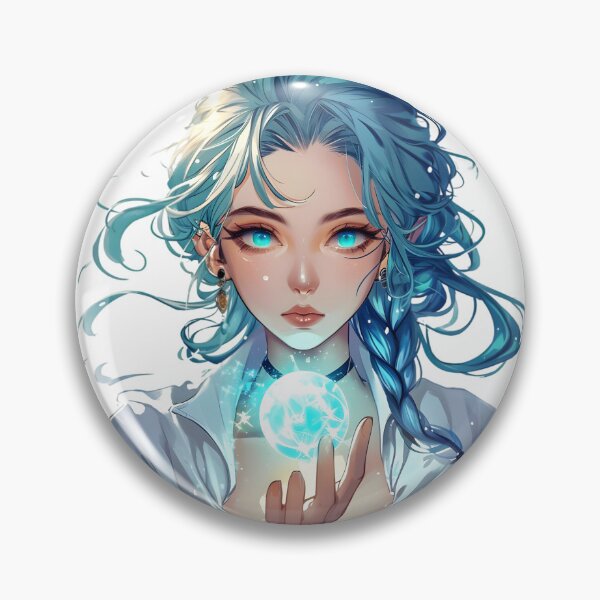 Item preview, female mage stiker designed and sold by Serkritter.