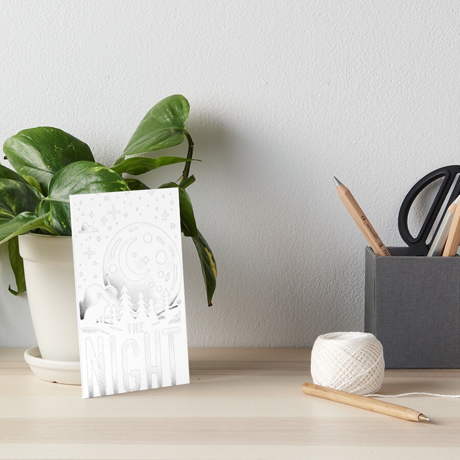Item preview, Art Board Print designed and sold by nncreator.
