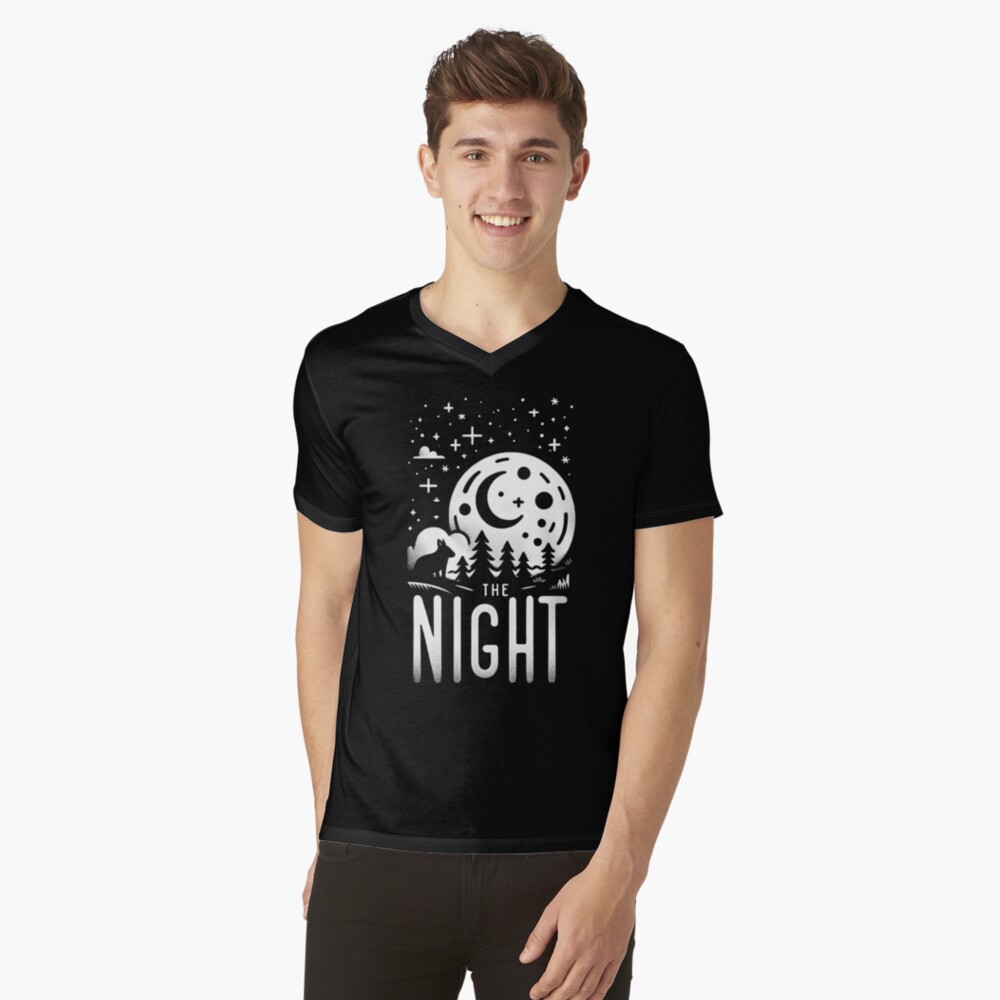 Item preview, V-Neck T-Shirt designed and sold by nncreator.