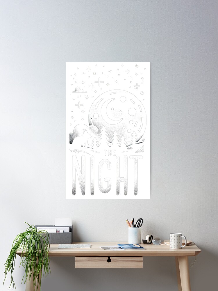 Thumbnail 1 of 3, Poster, Night Life designed and sold by nncreator.