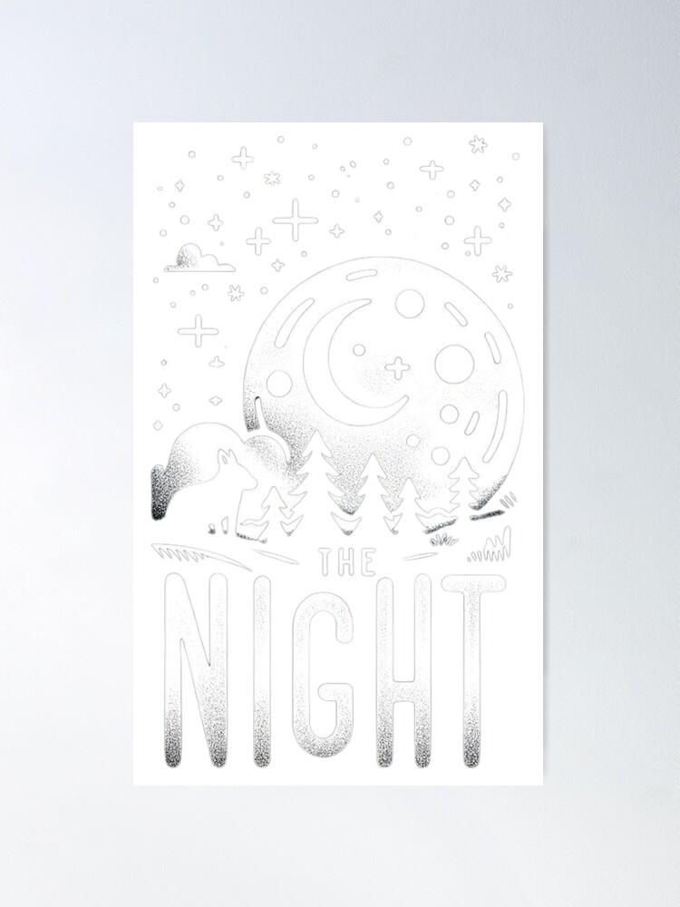 Thumbnail 2 of 3, Poster, Night Life designed and sold by nncreator.
