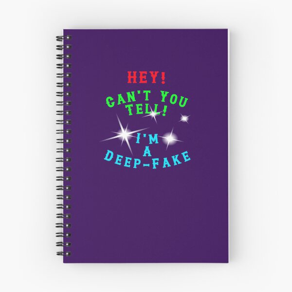 Item preview, HEY - Cant You Tell - I Am A Deep Fake designed and sold by AlienAlmanac.