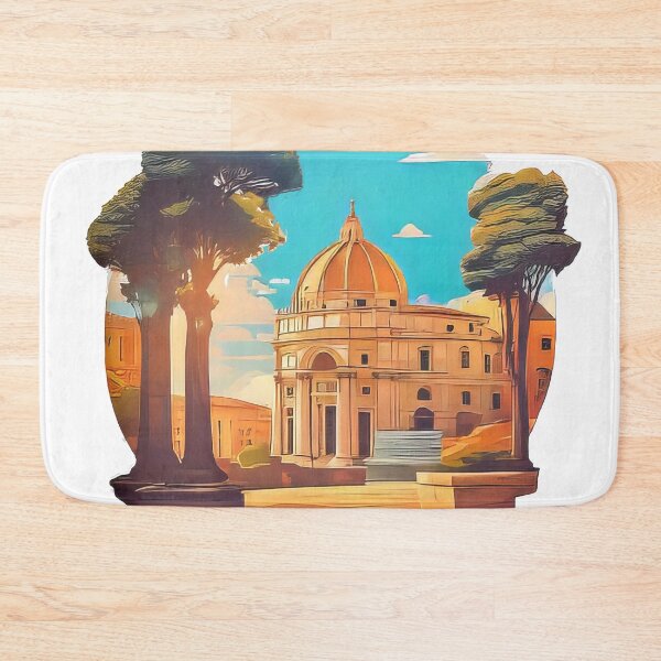 Item preview, Pastel-Colored Rome Sticker (849) designed and sold by WASjourney.