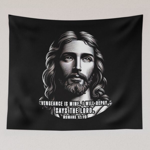 Item preview, Romans 12:19 VENGEANCE IS MINE designed and sold by plushism.
