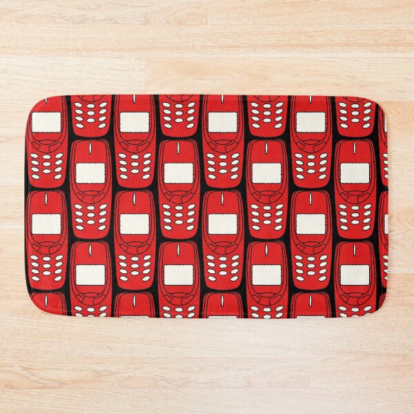 Item preview, Old red fashion phone	 designed and sold by Innamalinka.