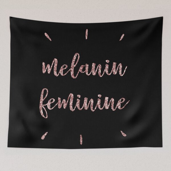 Item preview, melanin feminine designed and sold by asanaworld.