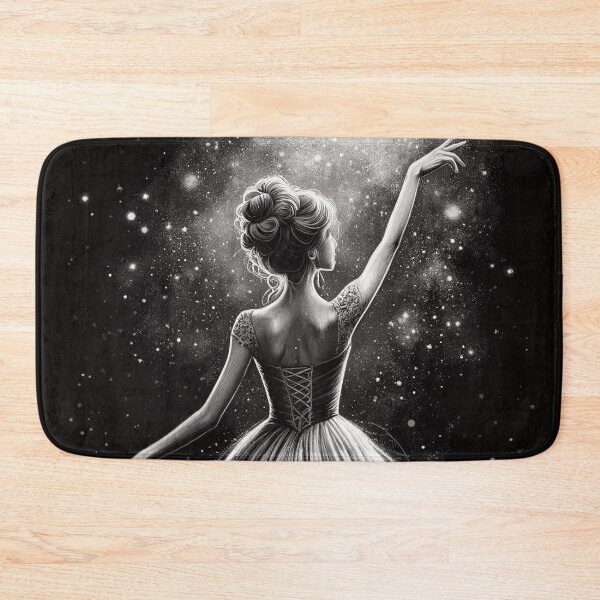 Item preview, Stardust Waltz - Charcoal Ballgown Art designed and sold by RuyaFab.