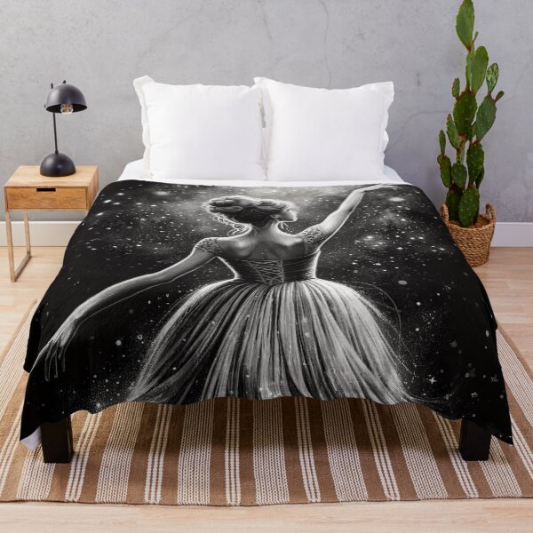 Item preview, Stardust Waltz - Charcoal Ballgown Art designed and sold by RuyaFab.