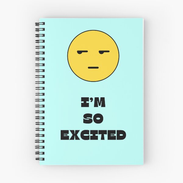 Item preview, I'm So Excited, Emoji  designed and sold by Gagamu.