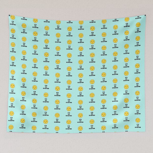 Item preview, I'm So Excited, Emoji  designed and sold by Gagamu.