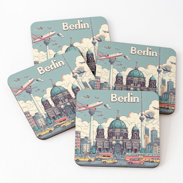 Item preview, Vintage Animated Berlin Symbolic Attractions designed and sold by Gaborai.
