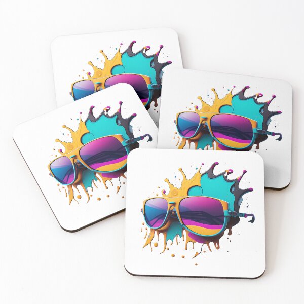 Item preview, Funky Shades and Funny Faces: The Coolest Pets on the Block designed and sold by VectorVortex.