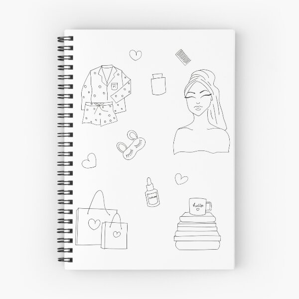 Item preview, coloring page, girly,  designed and sold by Meghaillustrat.