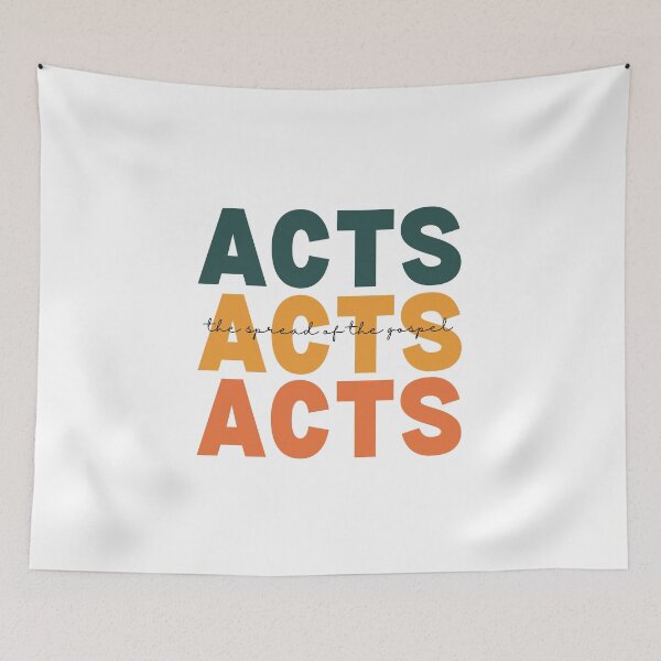 Item preview, Acts Book of the Bible designed and sold by Jesil Dacay.