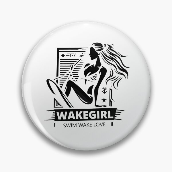 Item preview, Wake Girl, Wakeboard Girl designed and sold by CosmoLush.