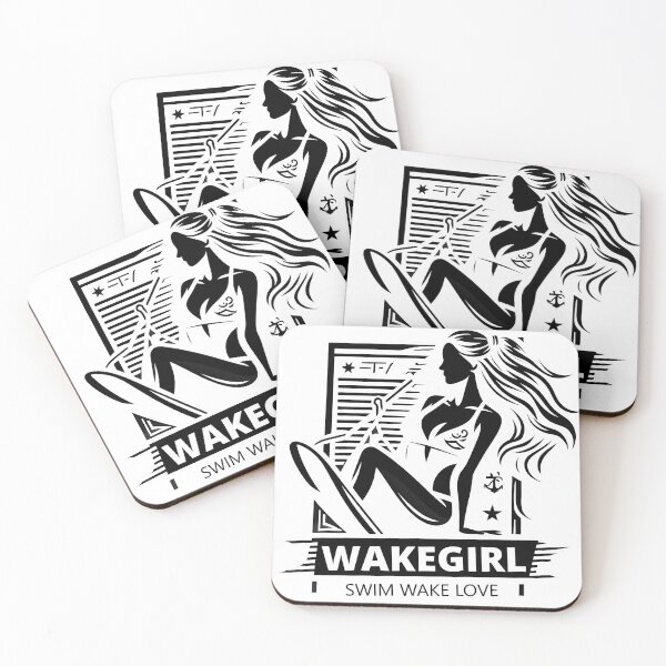 Item preview, Wake Girl, Wakeboard Girl designed and sold by CosmoLush.