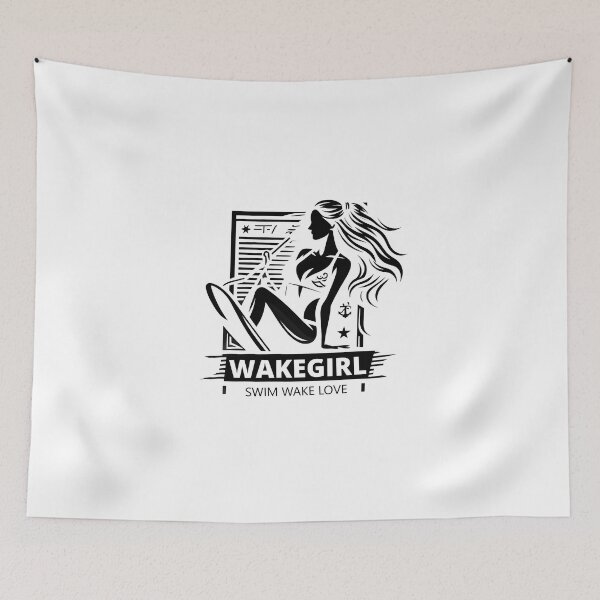Item preview, Wake Girl, Wakeboard Girl designed and sold by CosmoLush.