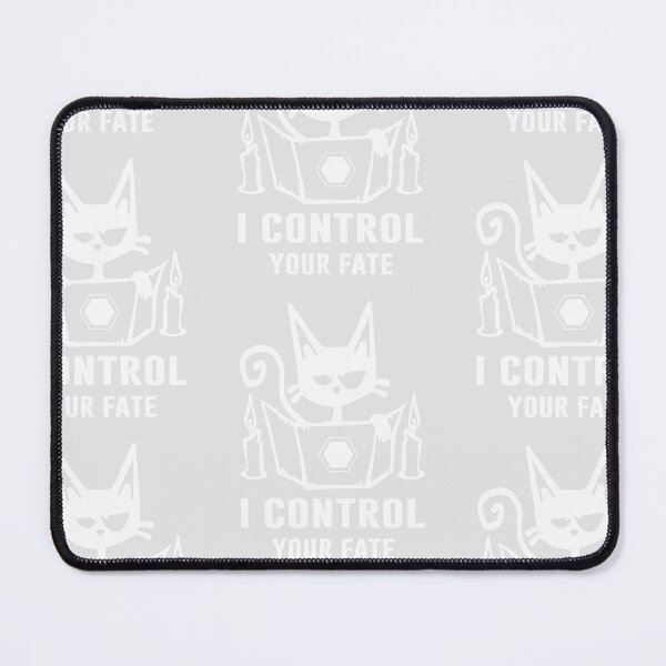 Item preview, Funny Cat Quote I Control Your Fate Retro Men Women Vintage designed and sold by roboartpixel.