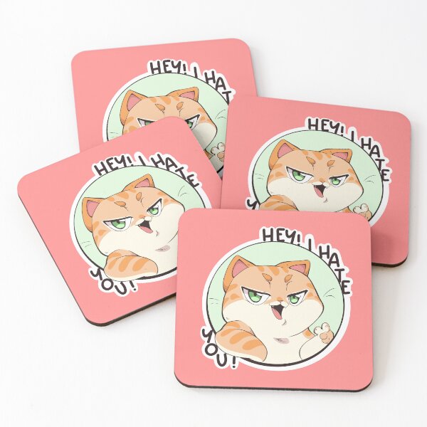 Item preview, Hey! I hate You! designed and sold by Puurrfectly.