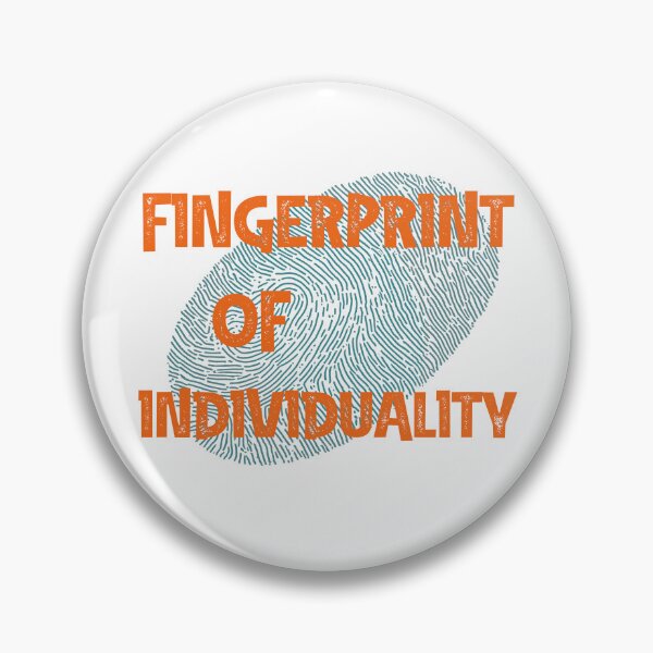 Item preview, Fingerprint of Individuality. designed and sold by KrisDry.