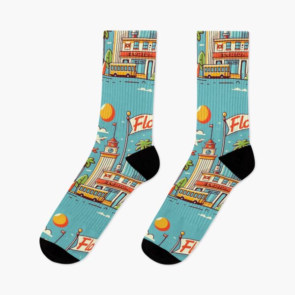 Item preview, Vintage Animated Florida Symbolic Attractions designed and sold by Gaborai.