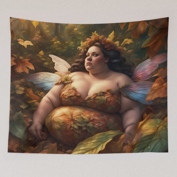 Aperçu de l'œuvre Sylvia the fat fairy créée et vendue par Joanne Walsh.
