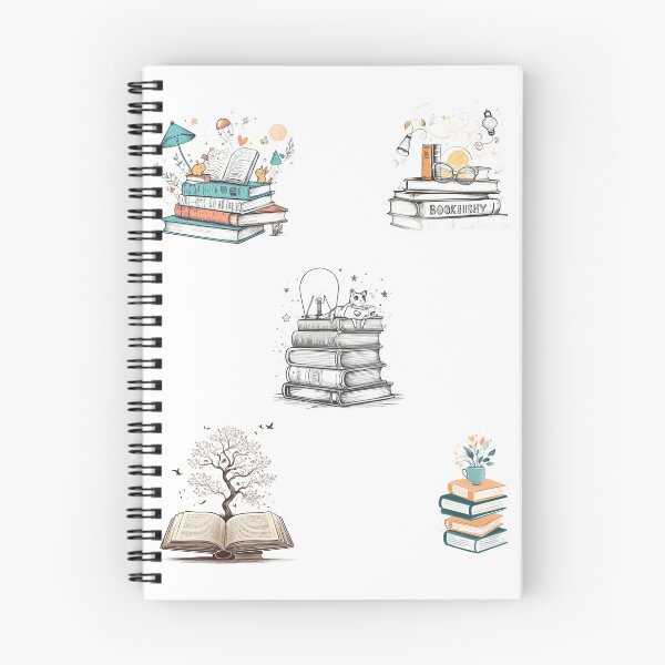 Item preview,  Bookish Aesthetic: pack Sticker designed and sold by Almasrigroup.