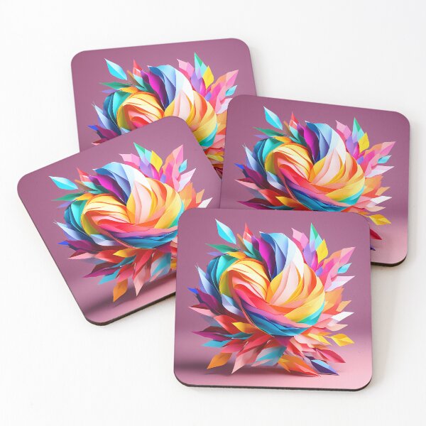 Item preview, Vibrant World of LGBTQ+ abstract art designed and sold by ArtWithoutArt.