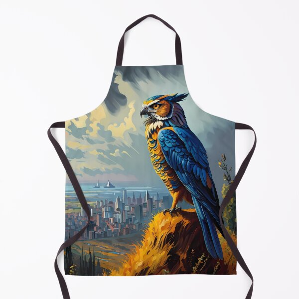 Item preview, Blue Owl, Ai Generated Art  designed and sold by ACC .