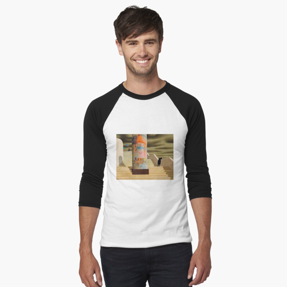 Item preview, Baseball ¾ Sleeve T-Shirt designed and sold by FinerBrush.