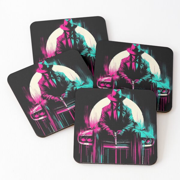 Item preview, Private Detective and Muscle Car [neo noir aesthetic] designed and sold by RESToRAPTOR.