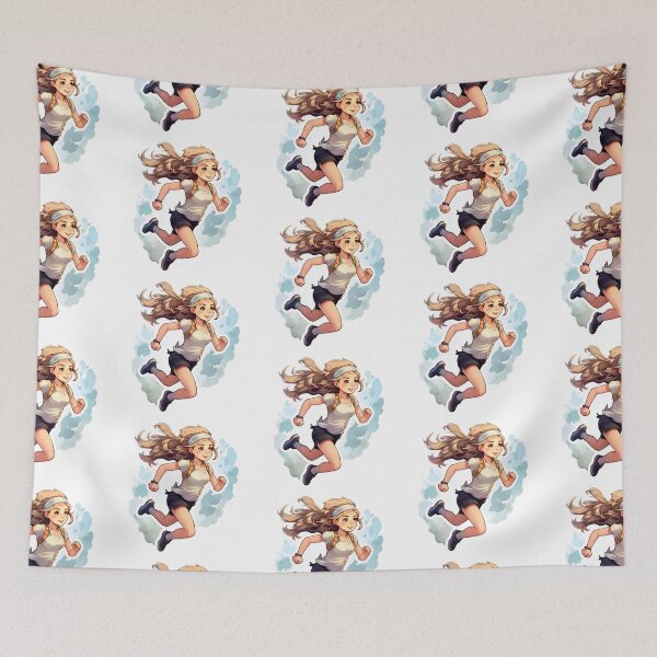 Item preview, Runner blonde girl designed and sold by AngelinaBezm.
