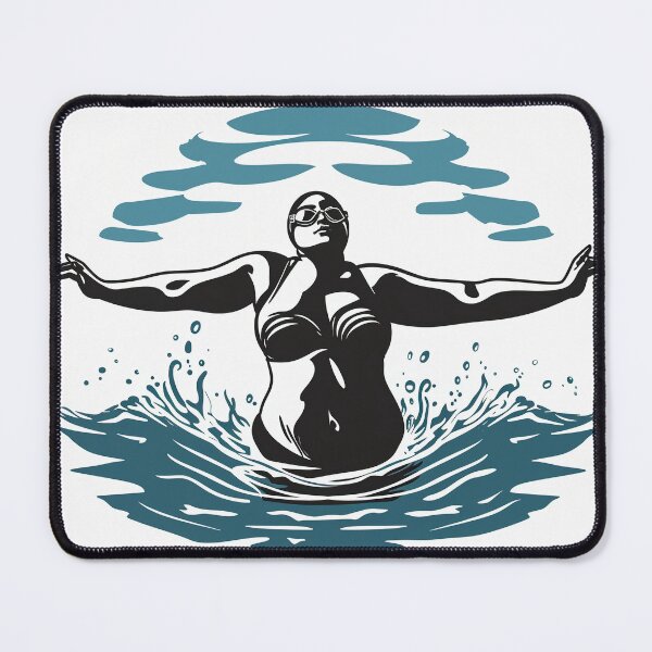 Item preview, Open Water Swimming designed and sold by TheDigitalAnvil.