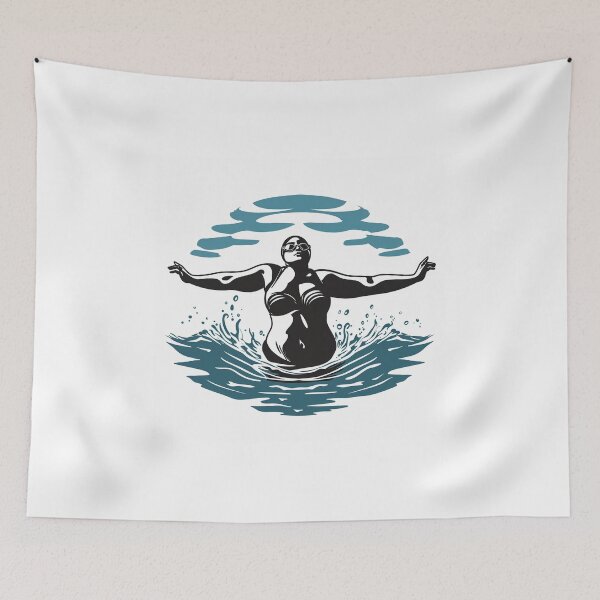 Item preview, Open Water Swimming  designed and sold by TheDigitalAnvil.
