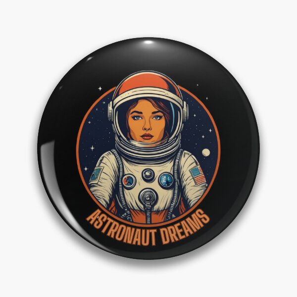 Item preview, Sueños de astronauta: arte vintage del explorador espacial designed and sold by DotsAndDesigns.