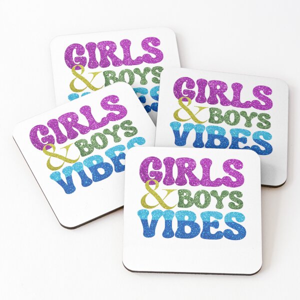Item preview, Girls & Boys Vibes - Retro Boys & Girls Design  designed and sold by Raise2Shine.