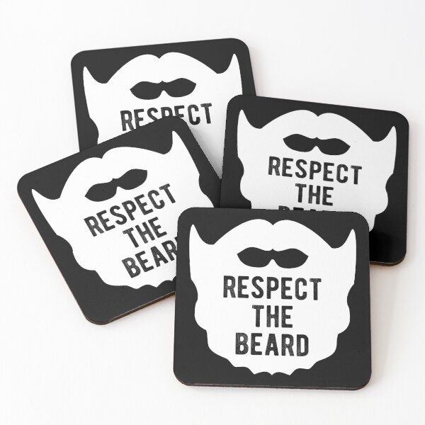 Item preview, Respect The Beard Mustache T-Shirt designed and sold by Turie.