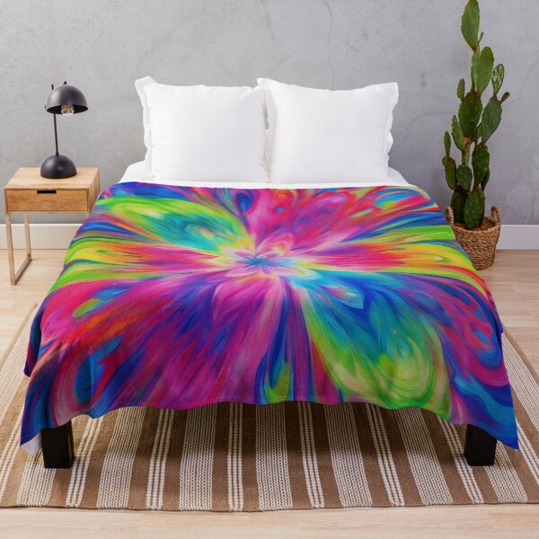 Item preview, Psychedelic Blossom Burst designed and sold by colorvisionart.