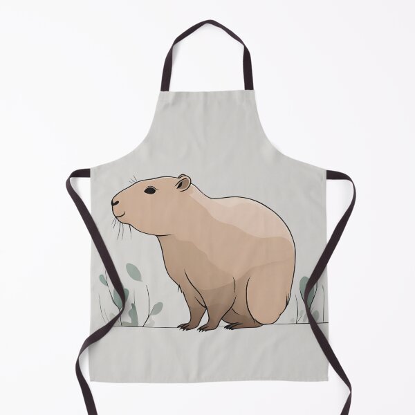 Item preview, Simplistic Serenity: The Minimalist Capybara 2 designed and sold by PatternXS.