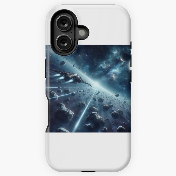 Item preview, Spaceship racing in the rings of a planet designed and sold by fireytoad.
