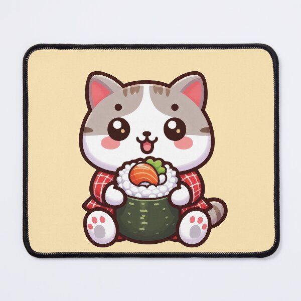 Item preview, Kawaii Sushi Cat Designs for Your Home designed and sold by SOMI SOMI.