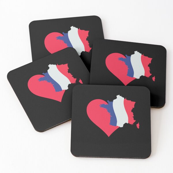 Item preview, I love France heart and Frenc flag designed and sold by Lady-Frost.