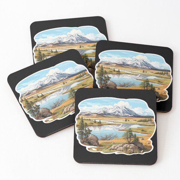 Item preview, I love mongolia Nature Beautiful landscape, mountain, mongolian designed and sold by SMARTKIT  DESIGNAGENCY.