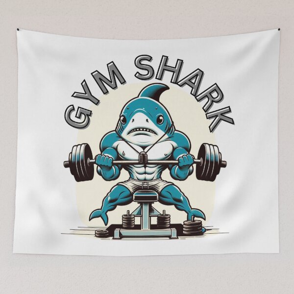 Item preview, Muscle Shark's Gym Session designed and sold by Prosser87.